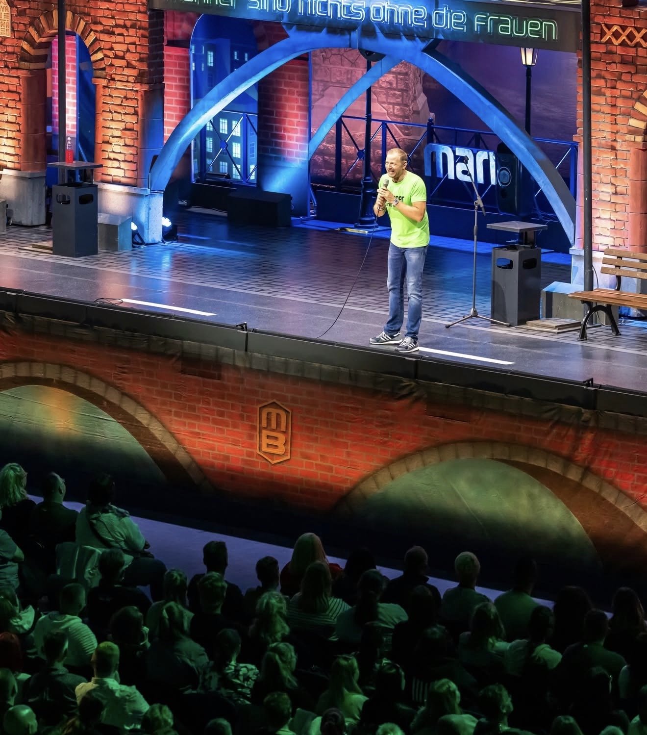 BSG GmbH begleitet Live-Show von Mario Barth